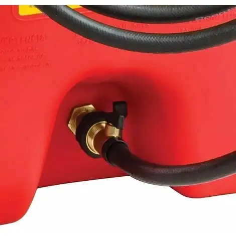 Varan Motors - NEDLP-34 Jerrycan Sur Roues, Réservoir à Carburant 53 Litres Avec Pistolet De Distribution Essence Diesel Kérosène, Distributeur Nomade - Rouge 7 Varan Motors - NEDLP-34 Jerrycan Sur Roues, Réservoir à Carburant 53 Litres Avec Pistolet De Distribution Essence Diesel Kérosène, Distributeur Nomade - Rouge – Image 5