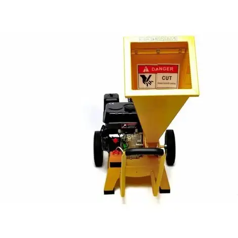 Varan Motors - GBK-65-1 Broyeur De Végétaux Thermique 212CC 6.5CV - Jaune 4 Varan Motors - GBK-65-1 Broyeur De Végétaux Thermique 212CC 6.5CV - Jaune – Image 2