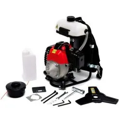 Varan Motors - Bc415d-2017 Débroussailleuse Thermique à Dos, Moteur 2 Temps 43cc 2CV - Rouge -Varan Motors Magasin 3081051 5