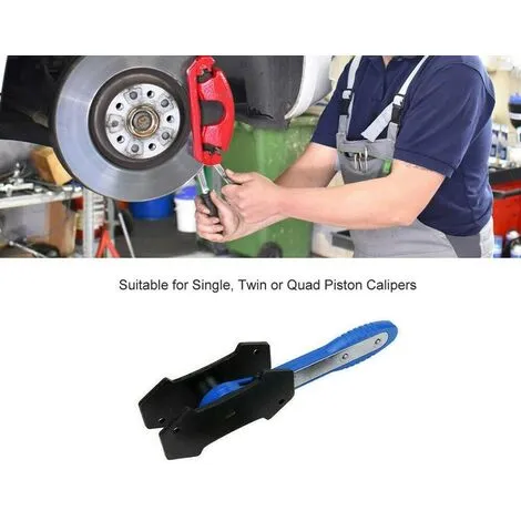 Varan Motors - VT13409C Ecarteur De Piston D'étriers De Frein à Cliquet Pour Voiture / Presse D'étrier De Frein Ecarteur De Piston - Bleu 4 Varan Motors - VT13409C Ecarteur De Piston D'étriers De Frein à Cliquet Pour Voiture / Presse D'étrier De Frein Ecarteur De Piston - Bleu – Image 2