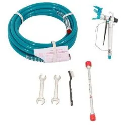 Varan Motors - X6V Pulvérisateur De Peinture Airless 650w 200 Bar, Pistolet Haute Pression Avec Réservoir 5 Litres - Bleu -Varan Motors Magasin 35104565 3