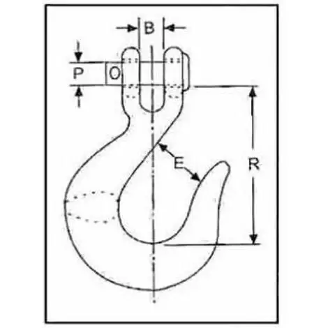 Varan Motors - PN045 Crochet à Chape 1/4'' Avec Linguet G70 2.9T - Gris 4 Varan Motors - PN045 Crochet à Chape 1/4'' Avec Linguet G70 2.9T - Gris – Image 2