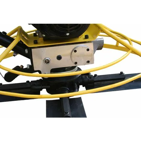 Varan Motors - BP-S100L Hélicoptère, Lisseuse Mécanique 100CM Moteur Loncin Pour Lissage De Chape, Béton - Jaune 4 Varan Motors - BP-S100L Hélicoptère, Lisseuse Mécanique 100CM Moteur Loncin Pour Lissage De Chape, Béton - Jaune – Image 2