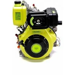 Varan Motors - 92683 Moteur Diesel 10CV 418cc + Démarrage Electrique, Sortie Cônique FG3 - Gris -Varan Motors Magasin 3905523 3