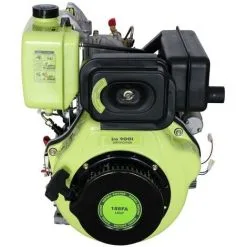 Varan Motors - 92684 Moteur Diesel 14CV 456cc + Démarrage Electrique, Sortie Conique FG3 - Gris -Varan Motors Magasin 3905524 5