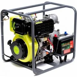 Varan Motors - 92707 Pompe à Eau Diesel Motopompe 4'' 418cc 10CV, Dém. Electrique, 96m³/h, 31m Max - Vert 9 Varan Motors - 92707 Pompe à Eau Diesel Motopompe 4'' 418cc 10CV, Dém. Electrique, 96m³/h, 31m Max - Vert -Varan Motors Magasin 3905526 4