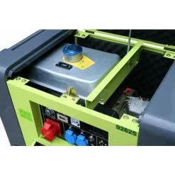 Varan Motors - 92625 Générateur électrique Diesel Insonorisé Type Panda Groupe électrogène 400V+230V 6.25kVa - Vert -Varan Motors Magasin 3905528 4