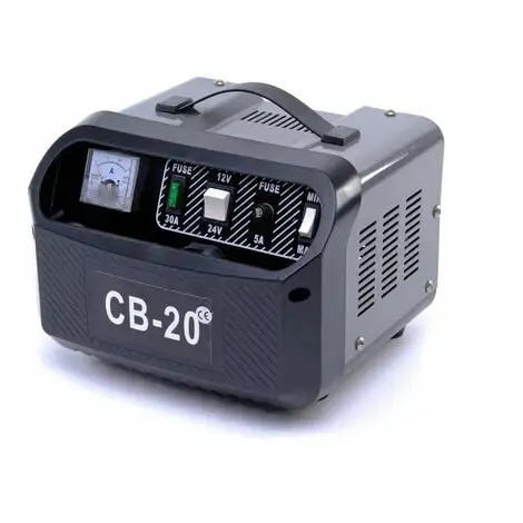 Varan Motors - Var-CB-20 Chargeur De Batterie 12V Et 24V 60~200Ah - Gris 4 Varan Motors - Var-CB-20 Chargeur De Batterie 12V Et 24V 60~200Ah - Gris – Image 2