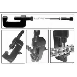 Varan Motors - VT01420 Kit Rive Dérive Chaîne Transmission Distribution 13 Pièces - Noir -Varan Motors Magasin 4285260 5