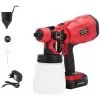 Varan Motors - CP32380 PIstolet à Peinture Sans Fil 800ml Pulvérisateur Avec Batterie 20v 2Ah Et Chargeur - Rouge -Varan Motors Magasin 44830848 1