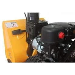 Varan Motors - KCM24LED Fraise à Neige / Déneigeuse Moteur Loncin 196CC Avec Démarreur électrique Et Eclairage LED - Jaune -Varan Motors Magasin 5173016 5