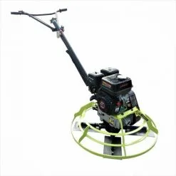 Varan Motors - BP-S80L-2 Hélicoptère, Lisseuse Mécanique Moteur Loncin Pour Lissage De Chape / Dalle De Béton 80CM - Jaune