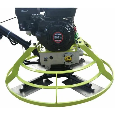 Varan Motors - BP-S80L-2 Hélicoptère, Lisseuse Mécanique Moteur Loncin Pour Lissage De Chape / Dalle De Béton 80CM - Jaune 4 Varan Motors - BP-S80L-2 Hélicoptère, Lisseuse Mécanique Moteur Loncin Pour Lissage De Chape / Dalle De Béton 80CM - Jaune – Image 3