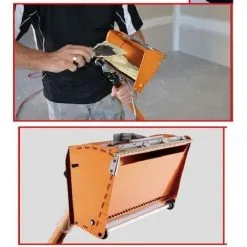 Varan Motors - PH-10 Machine à Joints De Plaque De Plâtre, Jointeur Automatique 25cm De Large - Jaune -Varan Motors Magasin 577601 4