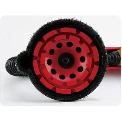 Varan Motors - XM-1010 Rabot Ponceuse Fraise à Béton Téléscopique 1010W 1700-3500t/min - Rouge 7 Varan Motors - XM-1010 Rabot Ponceuse Fraise à Béton Téléscopique 1010W 1700-3500t/min - Rouge – Image 5