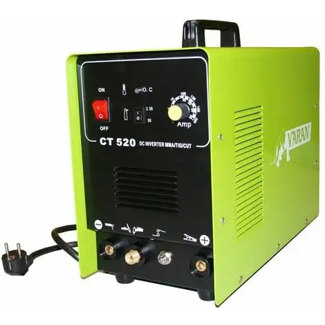 Varan Motors - Var-ct520-3 Poste à Souder Et à Découper 3 En 1 TIG, MMA Et Plasma Inverter+ Accessoires - Vert 4 Varan Motors - Var-ct520-3 Poste à Souder Et à Découper 3 En 1 TIG, MMA Et Plasma Inverter+ Accessoires - Vert – Image 2