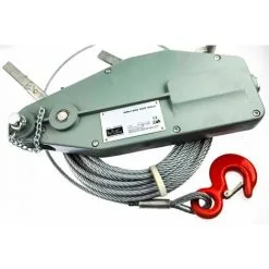 Varan Motors - Hoh800 Tire-fort, Tire-câble Manuel, Treuil De Halage à Levier 800Kg + Câble 20 Mètres ø8.3mm - Gris -Varan Motors Magasin 624343 3