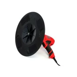 Varan Motors - DMJ-700F-5 Ponceuse Orbitale Pour Enduits Ext. Et Int. 710w Avec Disques De 370mm - Rouge -Varan Motors Magasin 7803513 5