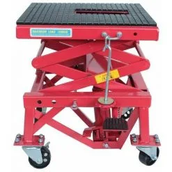 Varan Motors - NEMLT-18 Pont élévateur 135kg, Plateforme élévatrice, Béquille D'atelier Pour Moto, Quad, Scooter, Tondeuse - Rouge 9 Varan Motors - NEMLT-18 Pont élévateur 135kg, Plateforme élévatrice, Béquille D'atelier Pour Moto, Quad, Scooter, Tondeuse - Rouge -Varan Motors Magasin 836000 3