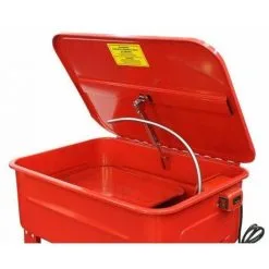 Varan Motors - NEPW-02 Fontaine De Nettoyage D'atelier électrique 76Litres 230V Bac De Nettoyage - Rouge -Varan Motors Magasin 870366 4