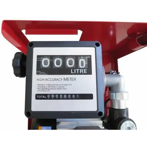 Varan Motors - NEEP-02-2 Pompe à Fuel Ou Gasoil Auto-amorçante, 230V 60l/min - 550W - Pistolet à Blocage Automatique - Rouge 5 Varan Motors - NEEP-02-2 Pompe à Fuel Ou Gasoil Auto-amorçante, 230V 60l/min - 550W - Pistolet à Blocage Automatique - Rouge – Image 3