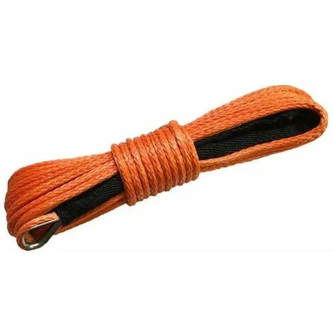 Varan Motors - Rope5mm Corde Synthétique Pour Treuil 5mm X 13.5M Capacité De Charge De 2000Kg - Orange 4 Varan Motors - Rope5mm Corde Synthétique Pour Treuil 5mm X 13.5M Capacité De Charge De 2000Kg - Orange – Image 2