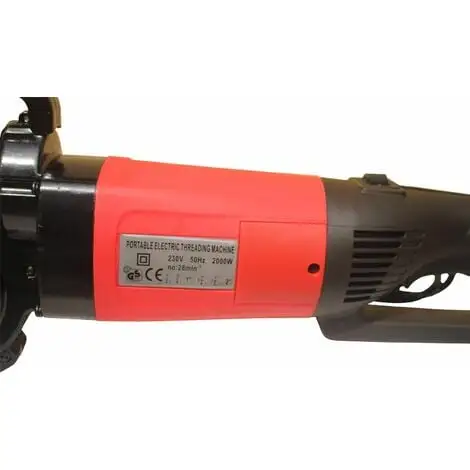 Varan Motors - NEPTR-02 Fileteuse, Filiere électrique 2000W Pour Tuyaux De 1/2'', 3/4'', 1'', 1-1/4'', 1-1/2'', 2'' - Rouge 4 Varan Motors - NEPTR-02 Fileteuse, Filiere électrique 2000W Pour Tuyaux De 1/2'', 3/4'', 1'', 1-1/4'', 1-1/2'', 2'' - Rouge – Image 2