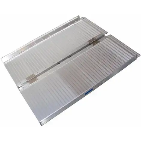 Varan Motors - SR607-3 Rampes De Fauteuil Roulant Rampes Pliables De Chargement 91cm De Long, Max 272KG - Gris 3 Varan Motors - SR607-3 Rampes De Fauteuil Roulant Rampes Pliables De Chargement 91cm De Long, Max 272KG - Gris