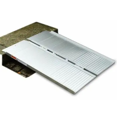 Varan Motors - SR607-3 Rampes De Fauteuil Roulant Rampes Pliables De Chargement 91cm De Long, Max 272KG - Gris 5 Varan Motors - SR607-3 Rampes De Fauteuil Roulant Rampes Pliables De Chargement 91cm De Long, Max 272KG - Gris – Image 3