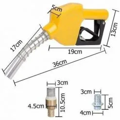 Varan Motors - NEEP-03-2 Pompe à Fuel / Gasoil Avec Clapet Anti-retour, Crépine D'aspiration, 12V 40l/min 150W, Pistolet Automatique - Rouge 9 Varan Motors - NEEP-03-2 Pompe à Fuel / Gasoil Avec Clapet Anti-retour, Crépine D'aspiration, 12V 40l/min 150W, Pistolet Automatique - Rouge -Varan Motors Magasin 977118 3