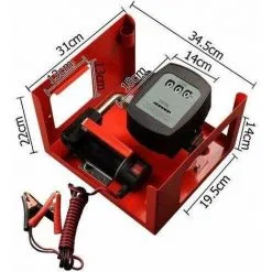 Varan Motors - NEEP-03-2 Pompe à Fuel / Gasoil Avec Clapet Anti-retour, Crépine D'aspiration, 12V 40l/min 150W, Pistolet Automatique - Rouge 10 Varan Motors - NEEP-03-2 Pompe à Fuel / Gasoil Avec Clapet Anti-retour, Crépine D'aspiration, 12V 40l/min 150W, Pistolet Automatique - Rouge -Varan Motors Magasin 977118 4
