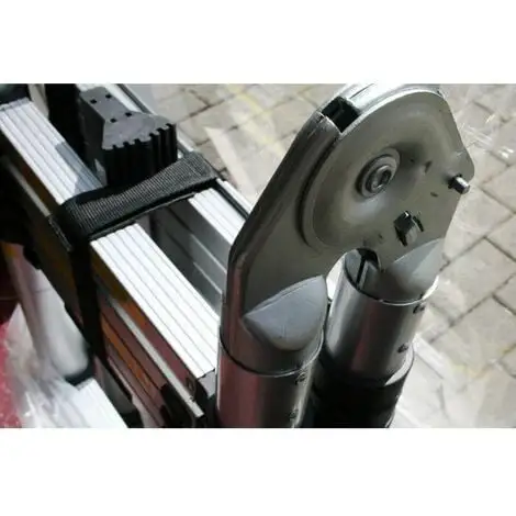 Varan Motors - DLT709B Echelle Télescopique Multi-fonctions En Alu De 5.60m, 18 échelons - Gris 6 Varan Motors - DLT709B Echelle Télescopique Multi-fonctions En Alu De 5.60m, 18 échelons - Gris – Image 4